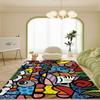 Britto Floor Mat Floor Mat Rectangle Anti-slip Home Soft Badmat Front Door Indoor Outdoor Mat Welcome Doormat