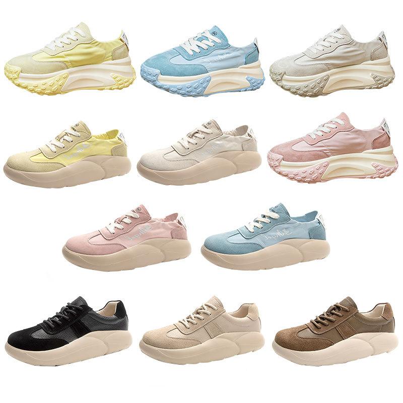 Versatile ballet training shoes women's summer platform dad shoes breathable sports and leisure shoes Forrest Gump women's shoes customization