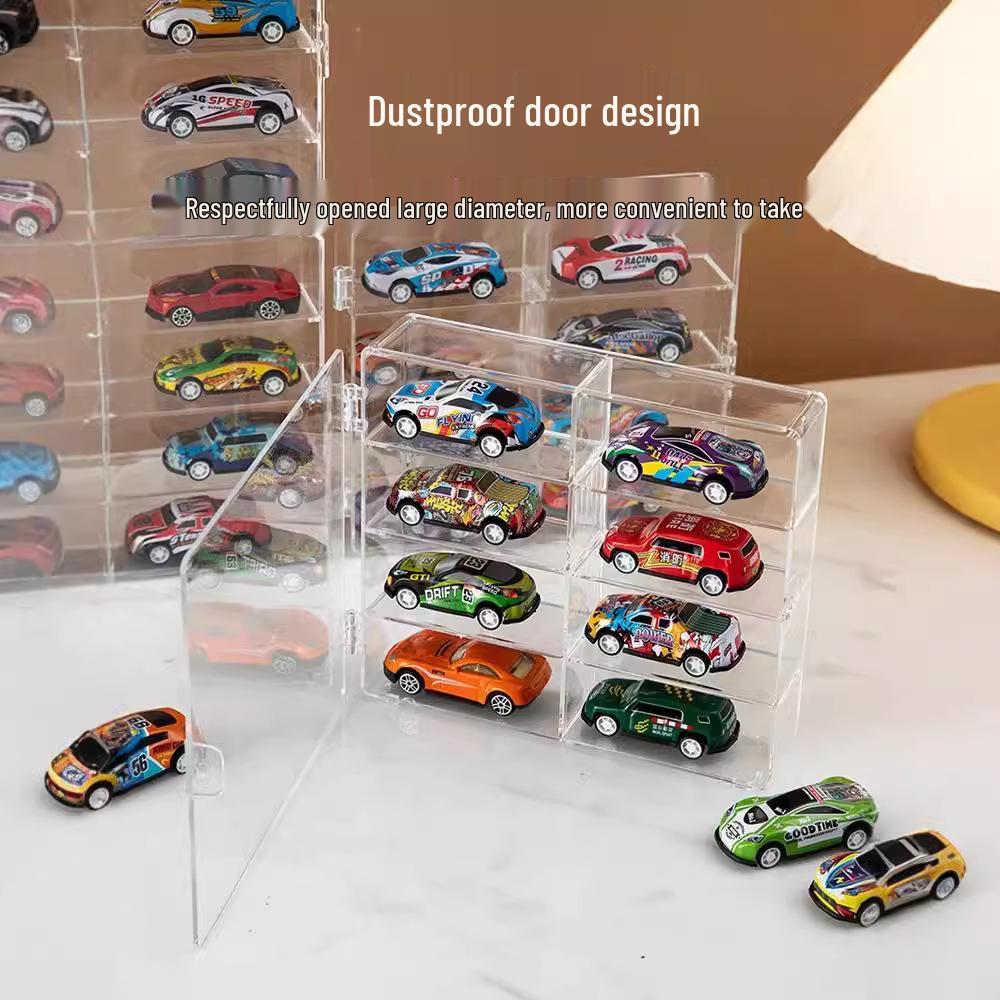Heiße Räder 1:64 Diecast Auto Ausstellungsständer & Organizer Box für Kinder