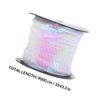 1 Roll PVC Sequins Round DIY Craft Sequins for Clothing Bags Jewelry Making Party Wedding Birthday Shower Decor Hand Sewing