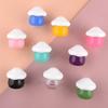 1Pcs 10Ml Portable Lip Gloss Empty Bottle Cute Mushroom Plastic Balm Container Jar Shaped Reusable Refillable Makeup Container