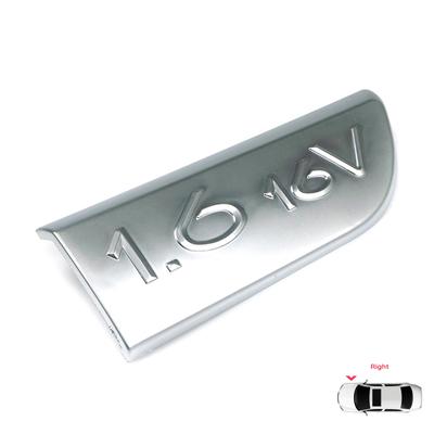 BSP563-2 Chrom 1.6 16V Znak Emblém 8200209130 Pravý pro Renault Megane MK2 Scenic MK2