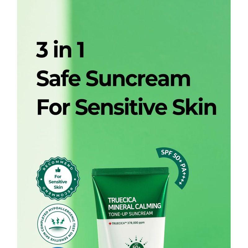 SOME BY MI - Truecica Mineral Calming Tone-Up Suncream