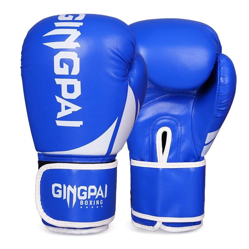 Professional Boxing Gloves Muay Thai Kickboxing Training Punching Bag Kids Adults PU Leather 6oz 8oz 10oz 12oz