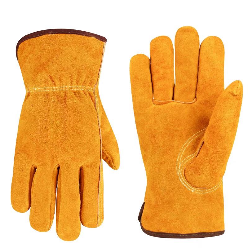 Rongzhituo Heavy-Duty Cowhide Welding Gloves