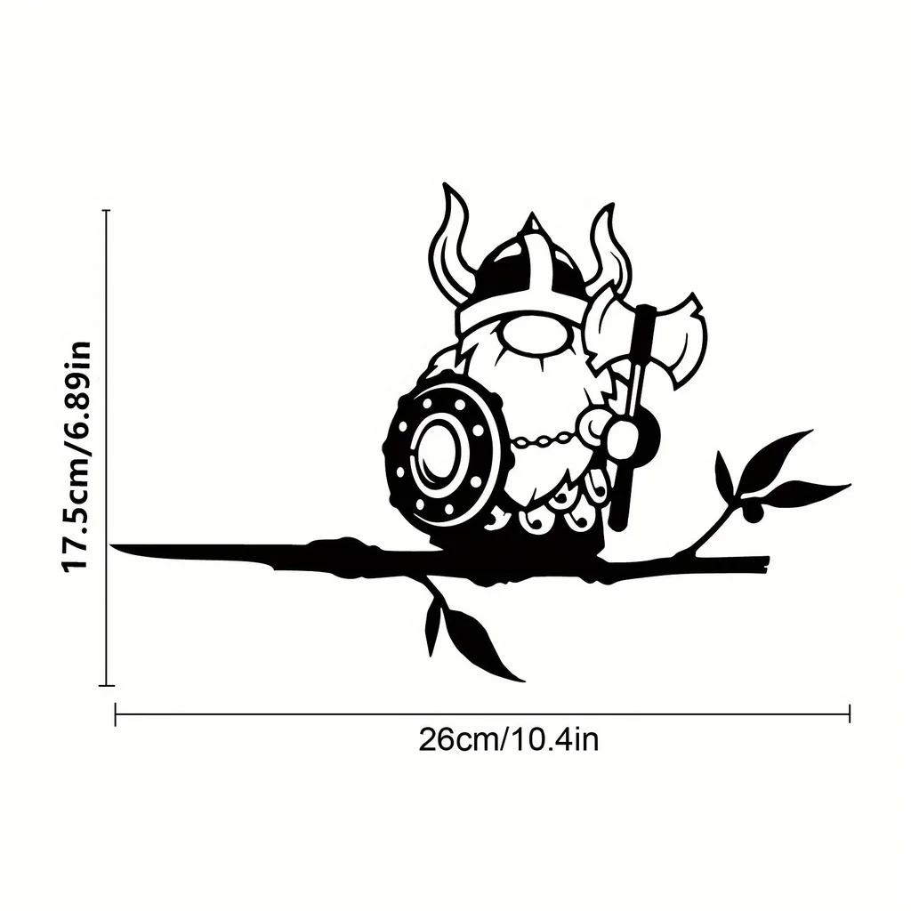 

1 шт. Металлическое украшение для двора в виде гнома-викинга – уникальное металлическое искусство для сада, дерева, заднего двора и открытых пространств. Идеальный подарок для сада бежевый