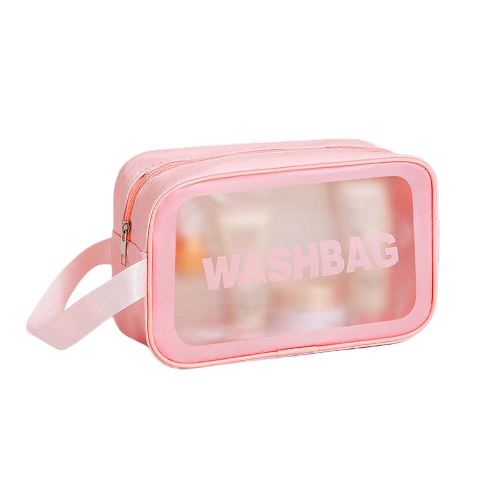 Easy Visibility Large Capacity Toiletries Bag Transparent Storage