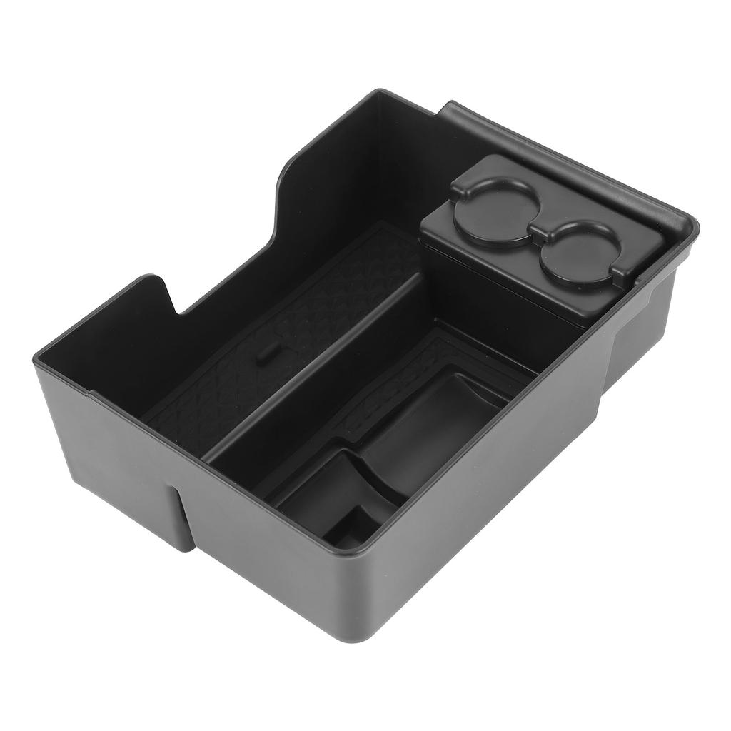 Vehicle Interior Central Storage Box Cup Holder Car Accessory for Tesla Model 3Y