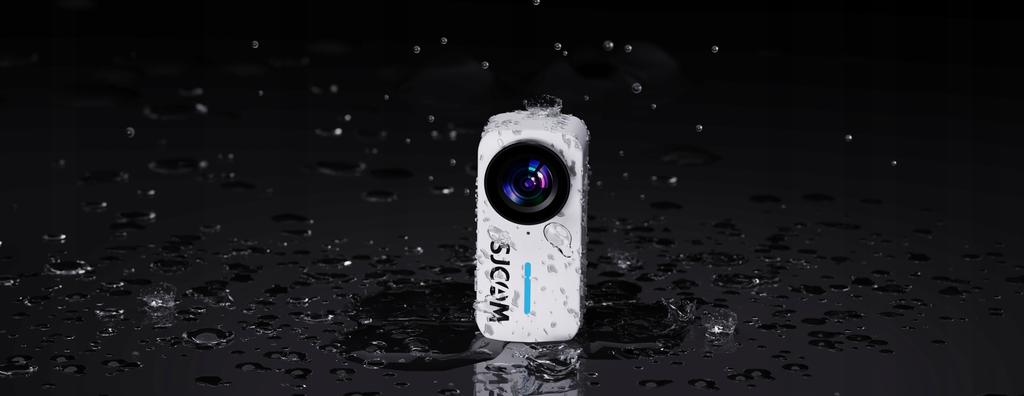SJCAM C110 White 4K30FPS 15MP Waterproof Wi-Fi Action Camera + Accessories