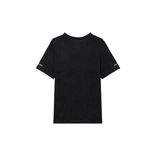 Nike Men's Quick-Dry Pullover Crew Neck Solid Color Short-Sleeve T-Shirt Black