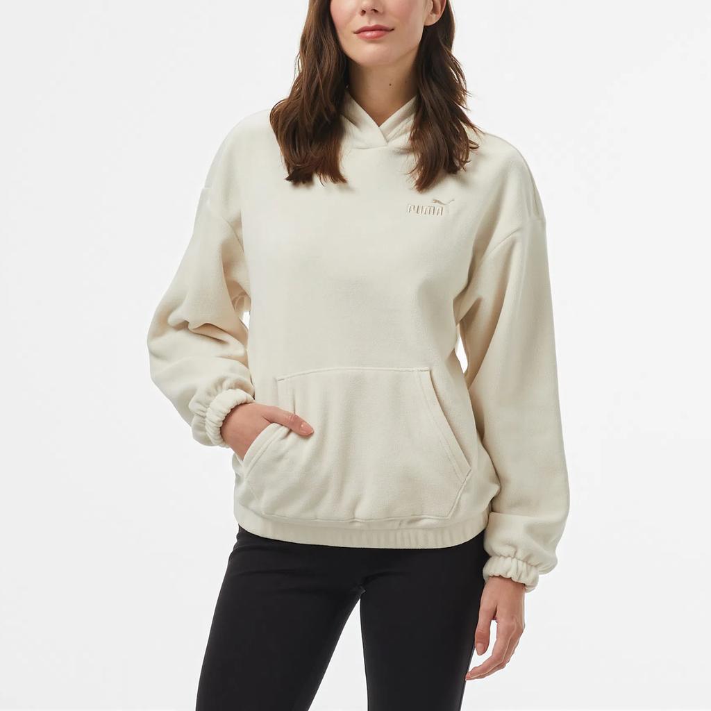 Puma Logo Letter Pullover Hoodie Long Sleeve Sweatshirt Women sweatshirt 681529-87