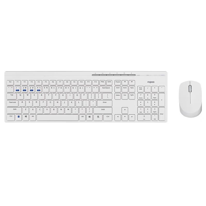 Rapoo 8100GT Multi-Mode Wireless Keyboard and Mouse Combo