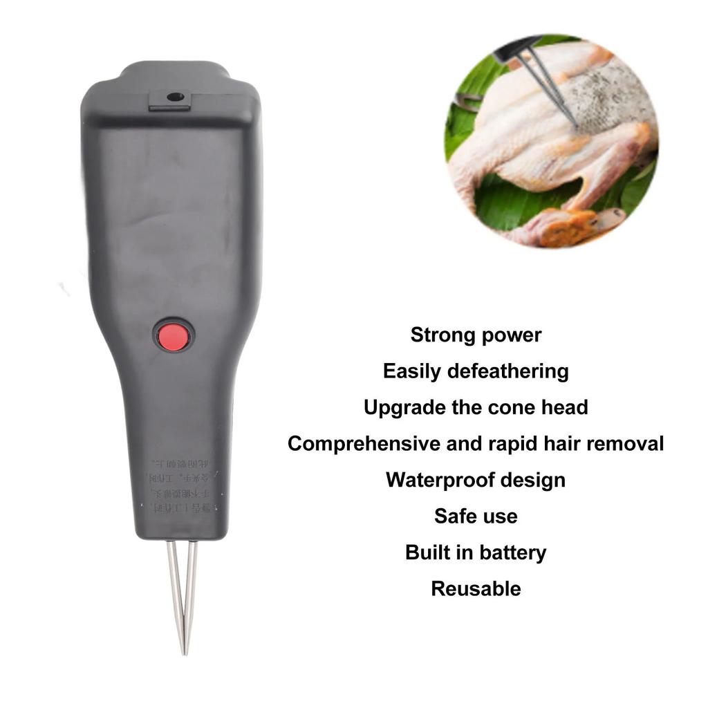 Electric Poultry  Plucker Handheld Portable Automatic Poultry Short Hair Plucking Tool Electric Poultry  Plucker