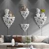 European Creative Resin Wall Shelf – Decorative Hanging Ornament for Home