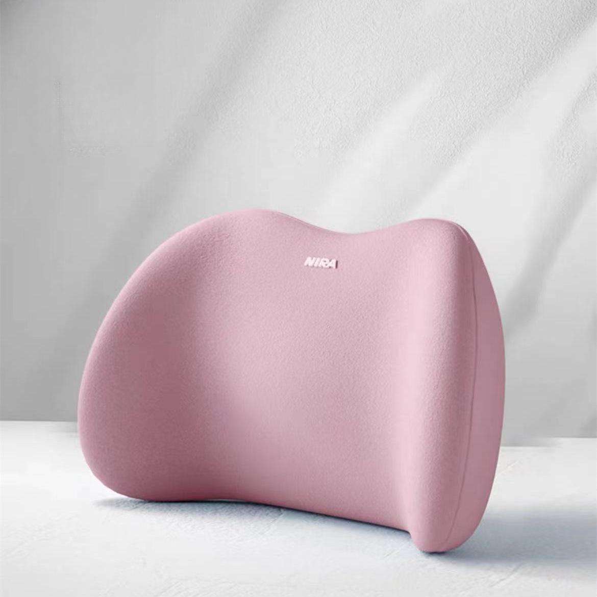 

Подголовник автомобиля, подголовник из пены с эффектом памяти, поясничная подушка, автомобильные принадлежности, подушка для поясничной поддержки, автомобильная поясничная подушка для снятия усталости, офисный подголовник Lumbar pillow розовый