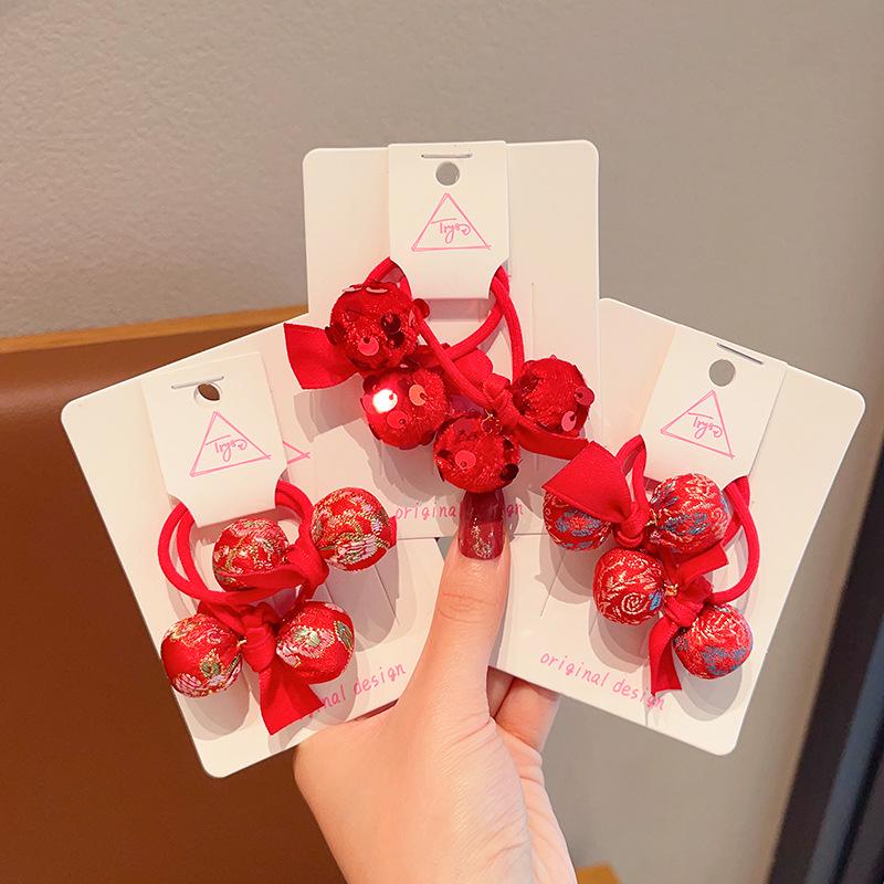 Children's Hair Accessories: Non-Damaging Hair Ties, Ponytail Elastics, Clips, and Headbands for Girls