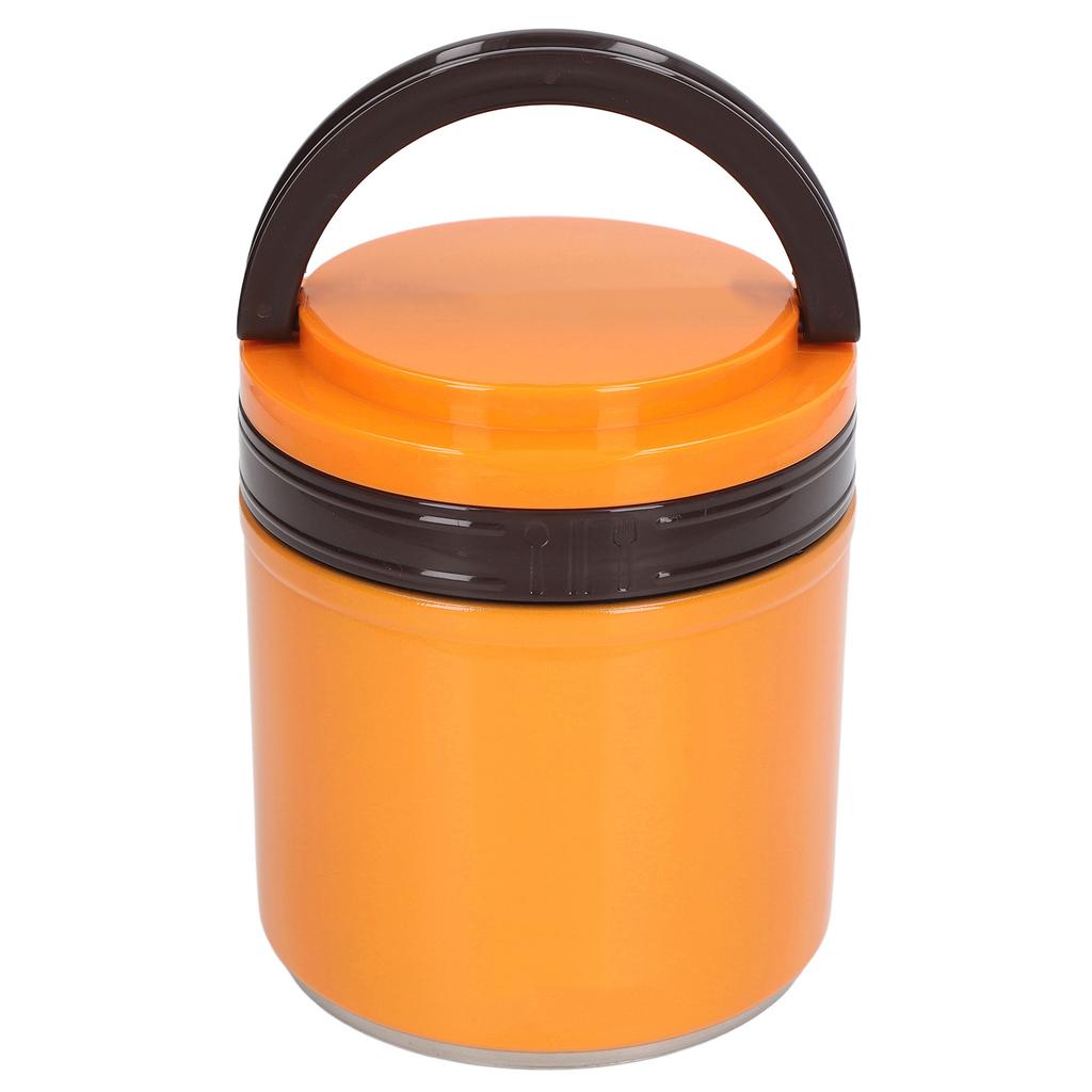 Izolowany pojemnik na jedzenie 304 stal nierdzewna styl japoński okrągły kształt próżniowy pojemnik na lunch jedzenie dla