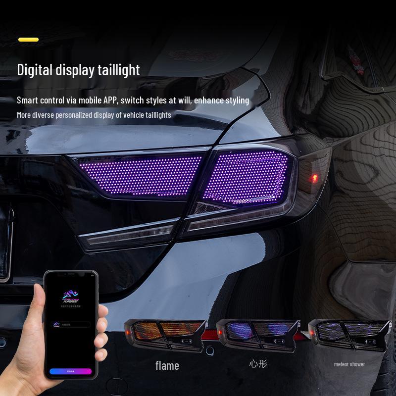 Tenth Gen Accord 2018-2022 Dynamic Taillight with Flowing LED Display
