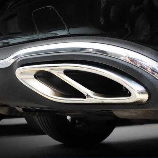 Brand New Upgrade For Mercedes Benz GLC GLE GLS A B C E Class C207 W205 Coupe W176 W212 W213 Car Exhaust Pipe Tail Cover