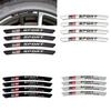 RE334Pcs Aluminium GR Sport Logo Wheel Rim Stickers Emblem Badge For Toyota Gazoo Racing YARiS Corolla RAV4 C-HR Camry Supra Prado