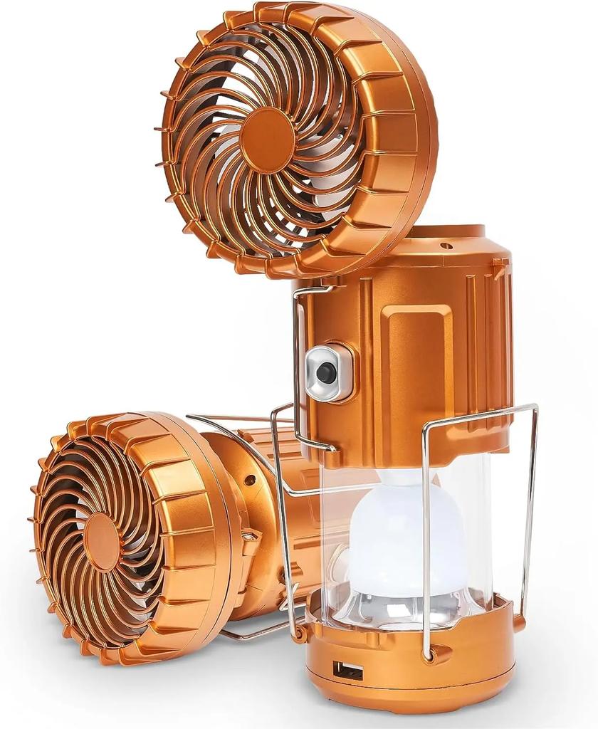 Campinglaternen mit Ventilator Wiederaufladbar Solar Campingventilatorlampe LED-Laternen Campingventilatoren für Zelte Notfall-Trekkingausrüstung