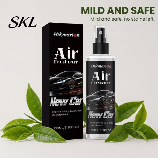 Smoke Odor Eliminator Car Air Freshener Spray, New Scent for Road Trip Food Pet, 100ml Fresh Fragrance Vehicle Interior, Portable Deodorizer