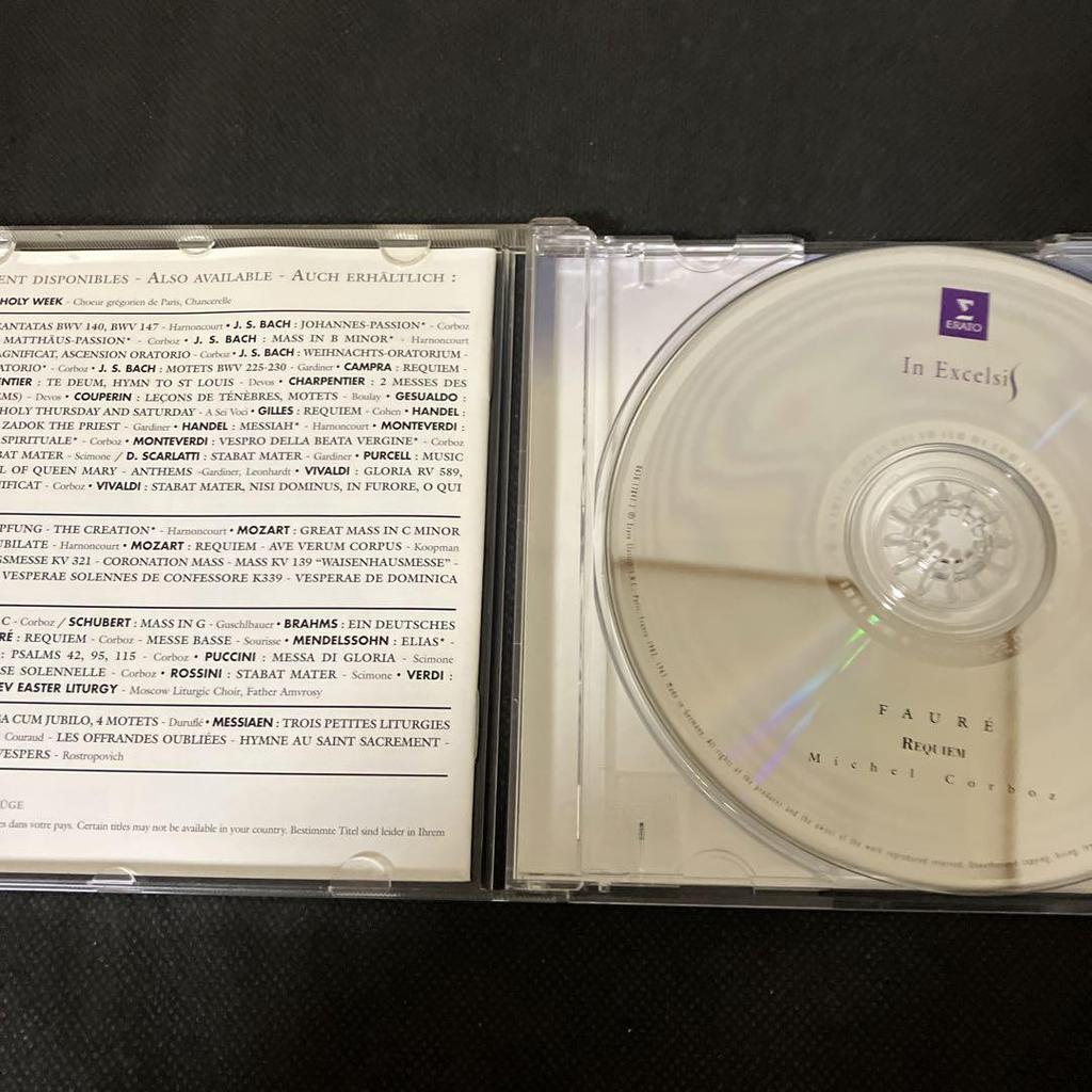 [USED] FAURE Requiem Michel Corboz