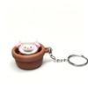 3D-gedruckter Fidget Clicker Schlüsselanhänger Knopfdrücker Tastatur Fidgets Schlüsselanhänger Cartoon-Tiere