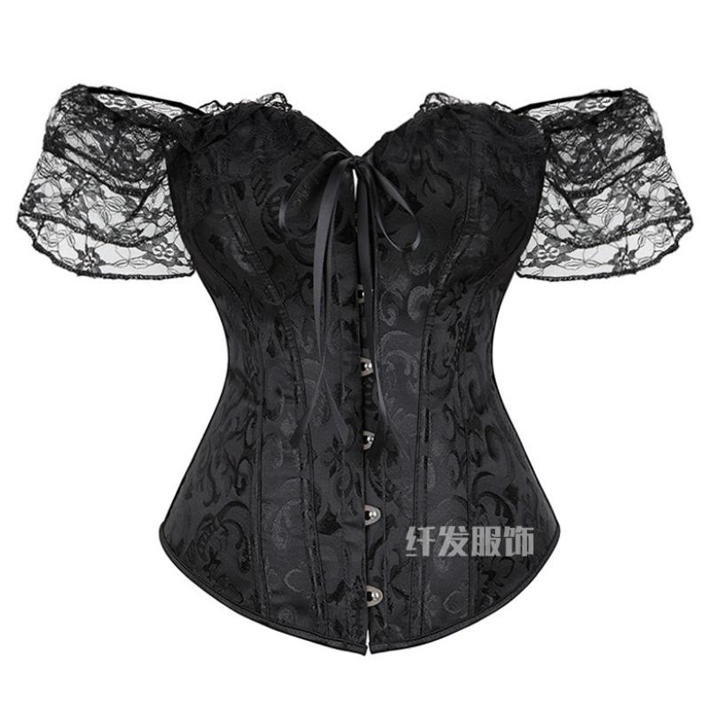 Corsetto modellante a vita alta di lusso da donna, body shaper, top modellante per il controllo della pancia