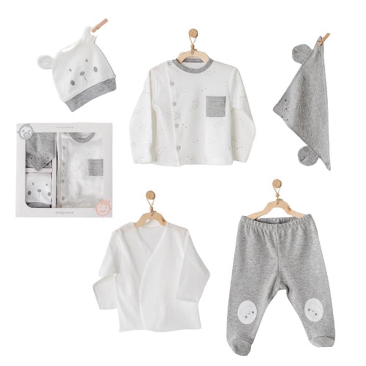 

Andywawa AC24280 Hello Little One - комплект из 5 предметов для больниц цвета экрю