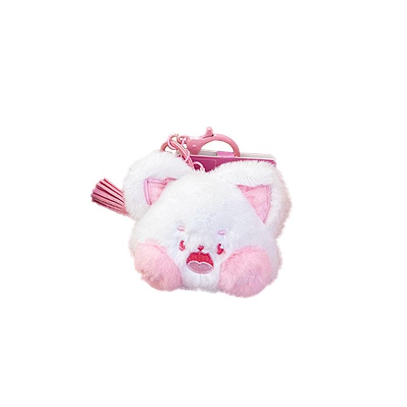 Colorful Wow Original Meow Plush Keychain Delightful Doll Machine Keychain Everyone For