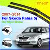 Car Wiper Blades for Skoda Fabia 2 5j 2007~2014 Front Windscreen Wipers Car Goods Stickers 2008 2009 2010 2011 2012 2013