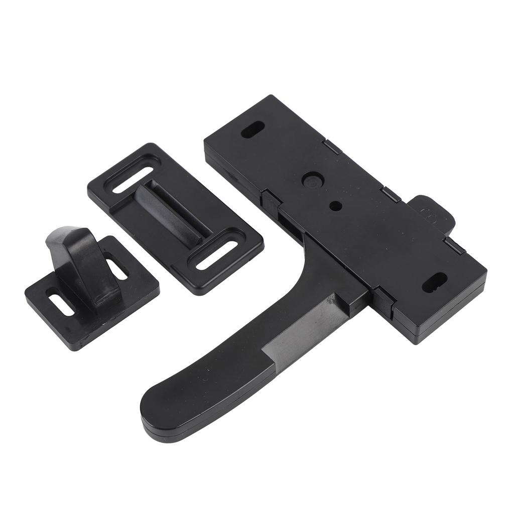 RV Screen Door Latch with Screws Right Hand Door Handle Latch Replacement Kit for Camping Vehicle Motorhome Travel
