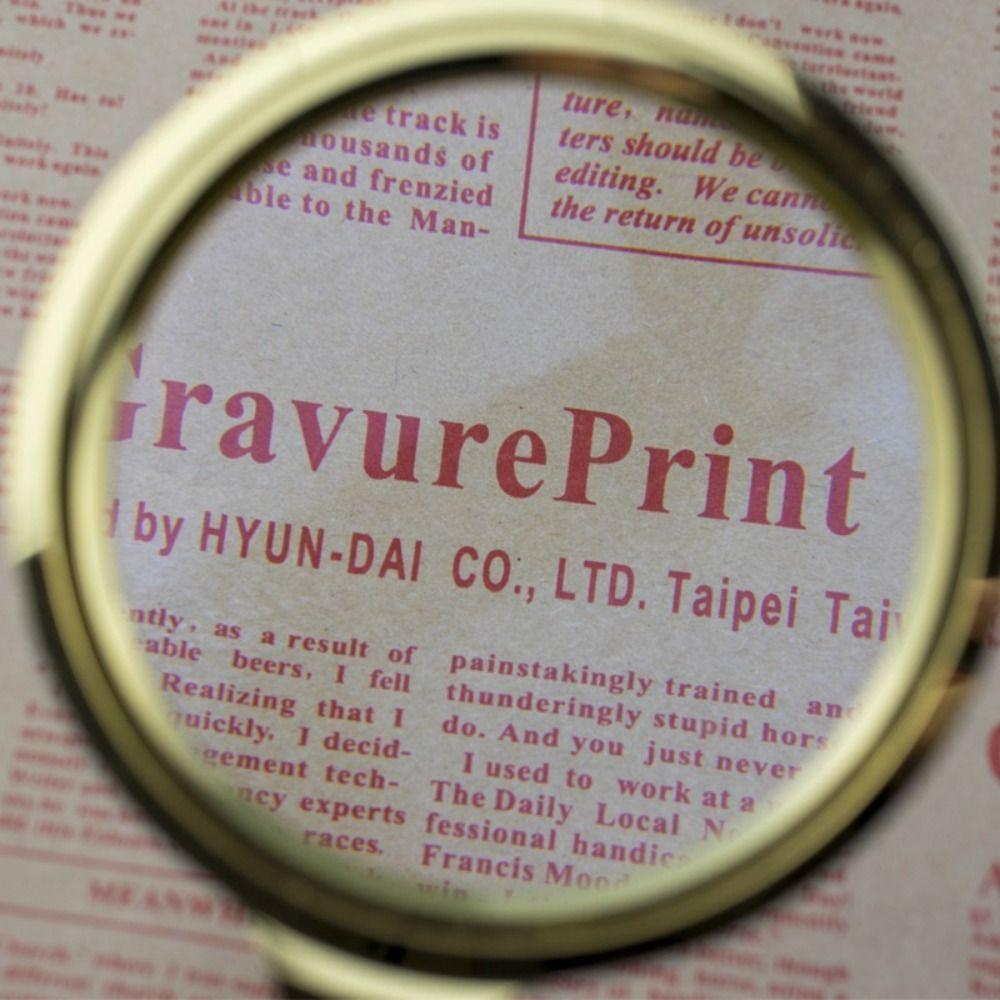 70mm Eye Loupe Glass 10X Handheld Magnifying Glass Handheld Magnifier  Loupe Reading