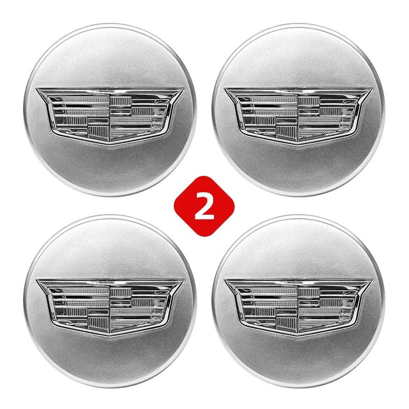 3D 4 ks 67mm Znak středového krytu kola pro Cadillac ATS CTS DTS STS SLS SLR XLR BLS Seville Escalade Tiburon CT6 XT5 XT6 CT5