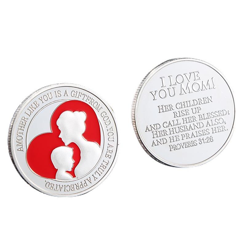 Goddess Commemorative Coin, Happy Mother's Day Commemorative Medal, Gift, Mother's Day Creative Gift