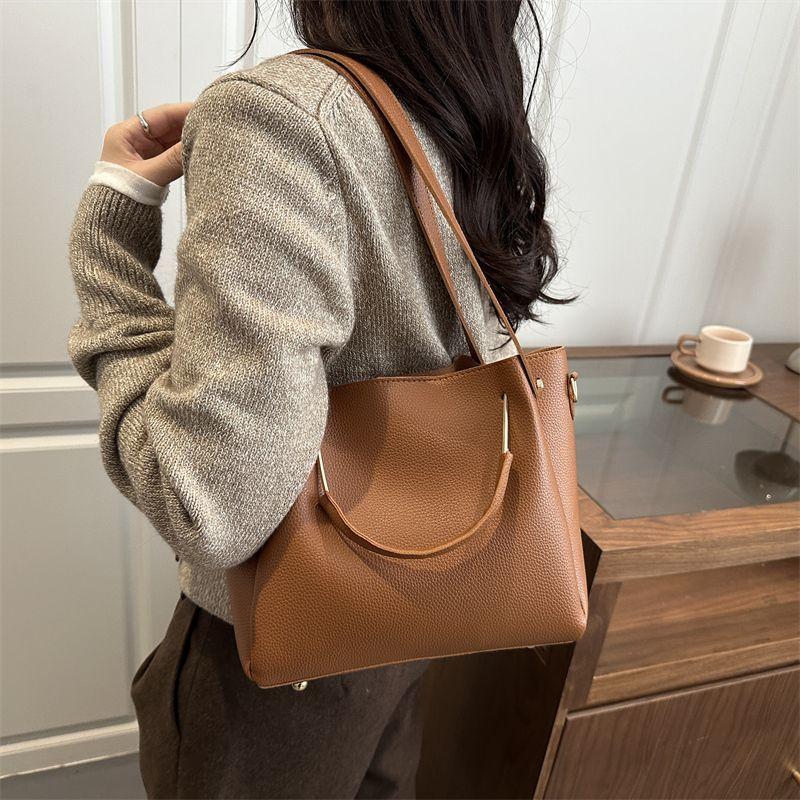 Taška Dámská nová taška Advanced Sense Bucket Bag Velkokapacitní taška Crossbody do ruky na jedno rameno