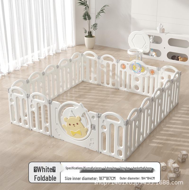 Indoor Safety Playpen & Crawling Mat for Babies: Anti-Fall Playground & Learning Fence