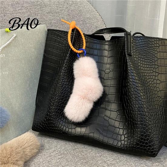 Decorative Knot Charm Plush Twist Bag Charm, Fuzzy Keychain Pendant, Backpacks Keyring Accessories Hanging Decoration for Backpacks, Handbags, Purse,