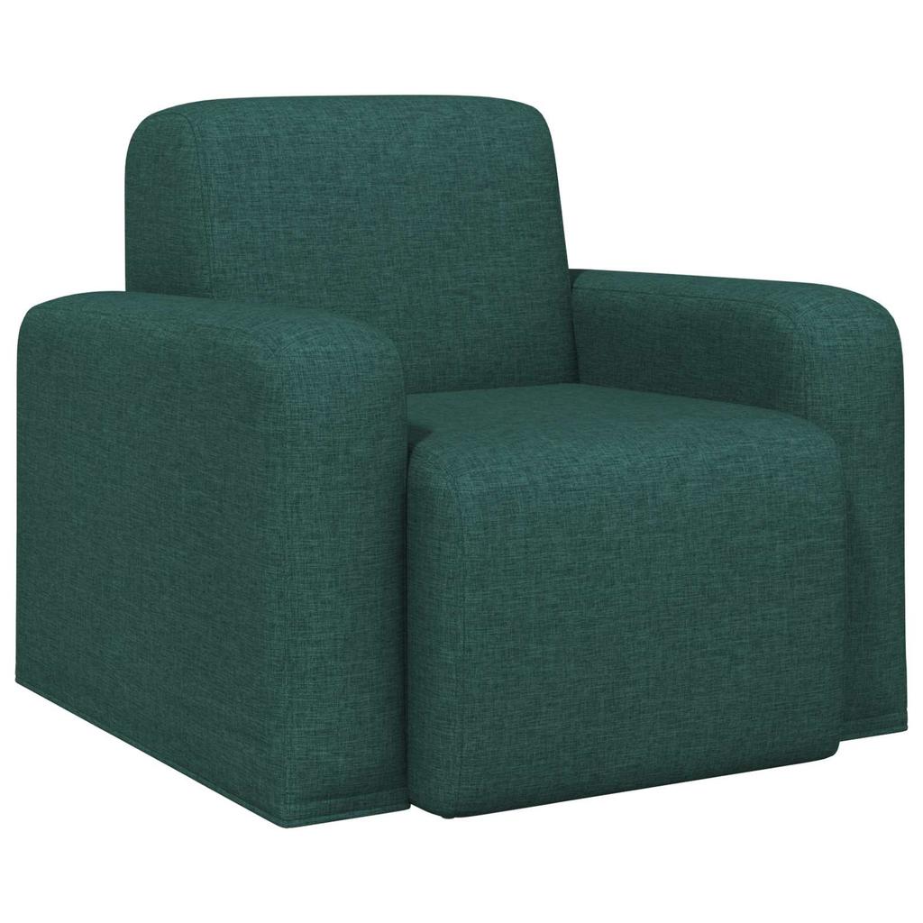 Armchair Dark Green Fabric