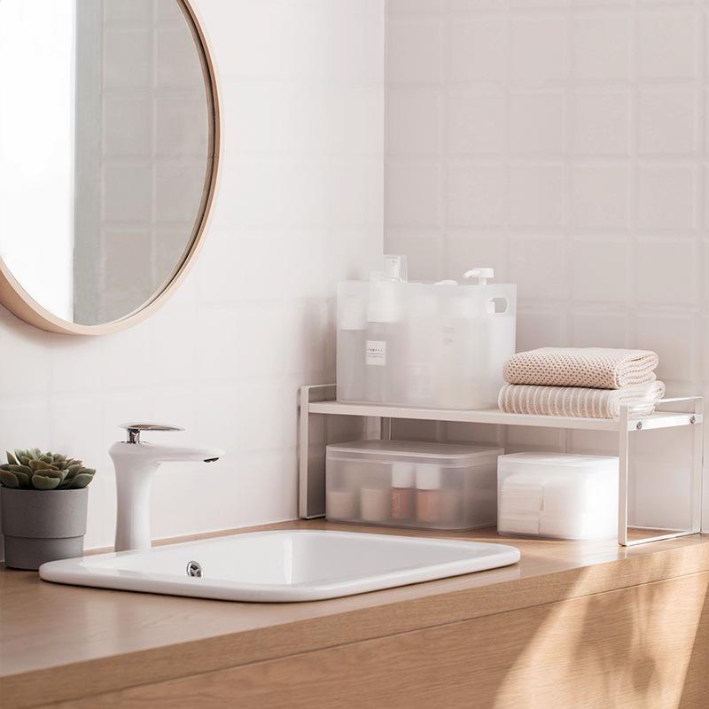 Camellia Cosmetics Organizer: Plastic Desktop Box for Makeup, Lipstick, Jewelry, and Office Supplies