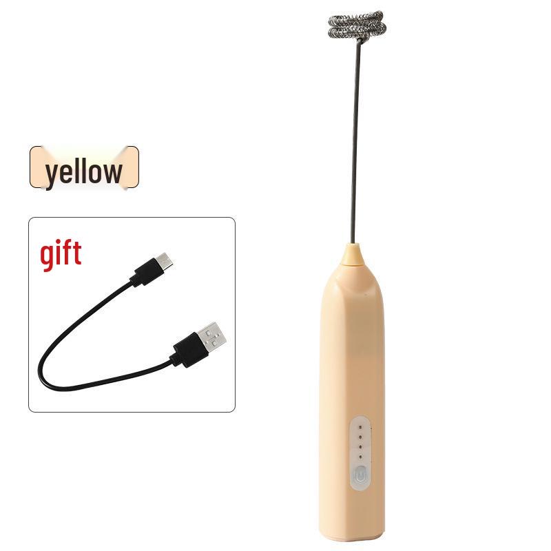 Wireless Electric Milk Frother & Handheld Blender for Coffee and Eggs