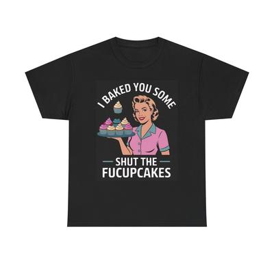 Funny Baking Retro Graphic T Shirt Women#039;s Cotton Tee BRAND NEW Unisex T-Shirt