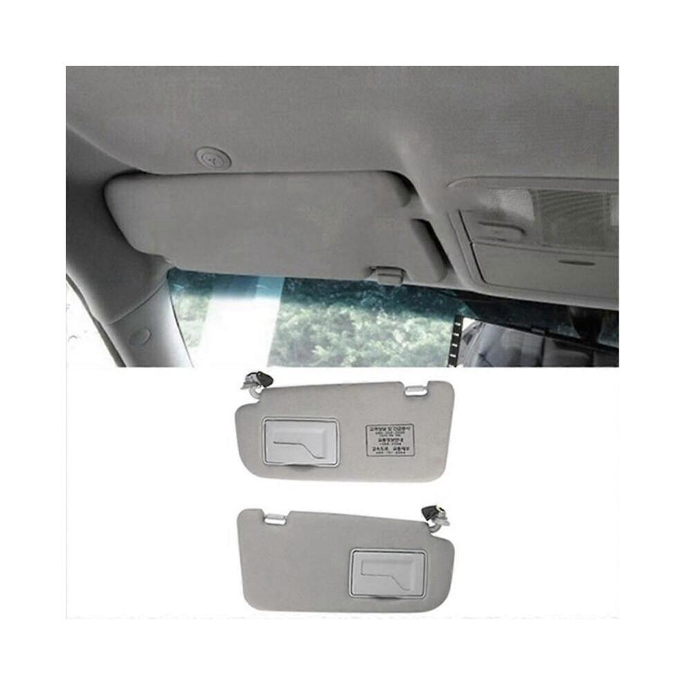 (Grey, Right) Car Inner Sun Visor Sunshade Mirror for Kia Optima Magentis 2006-2010