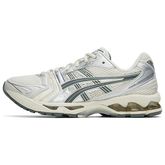 Asics Gel Kayano 14 Birch Dark Pewter Unisex Sneakers Cream 1201A019-200