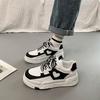 Board shoes women's spring and autumn flat platform summer new orders surge versatile students black star casual sports white shoes