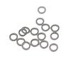 European-American Geometric Embossed Circle Necklace DIY Accessory