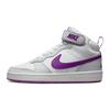 Nike Court Borough Mid 2 GS 'Pure Platinum Vivid Purple' CD7782-009