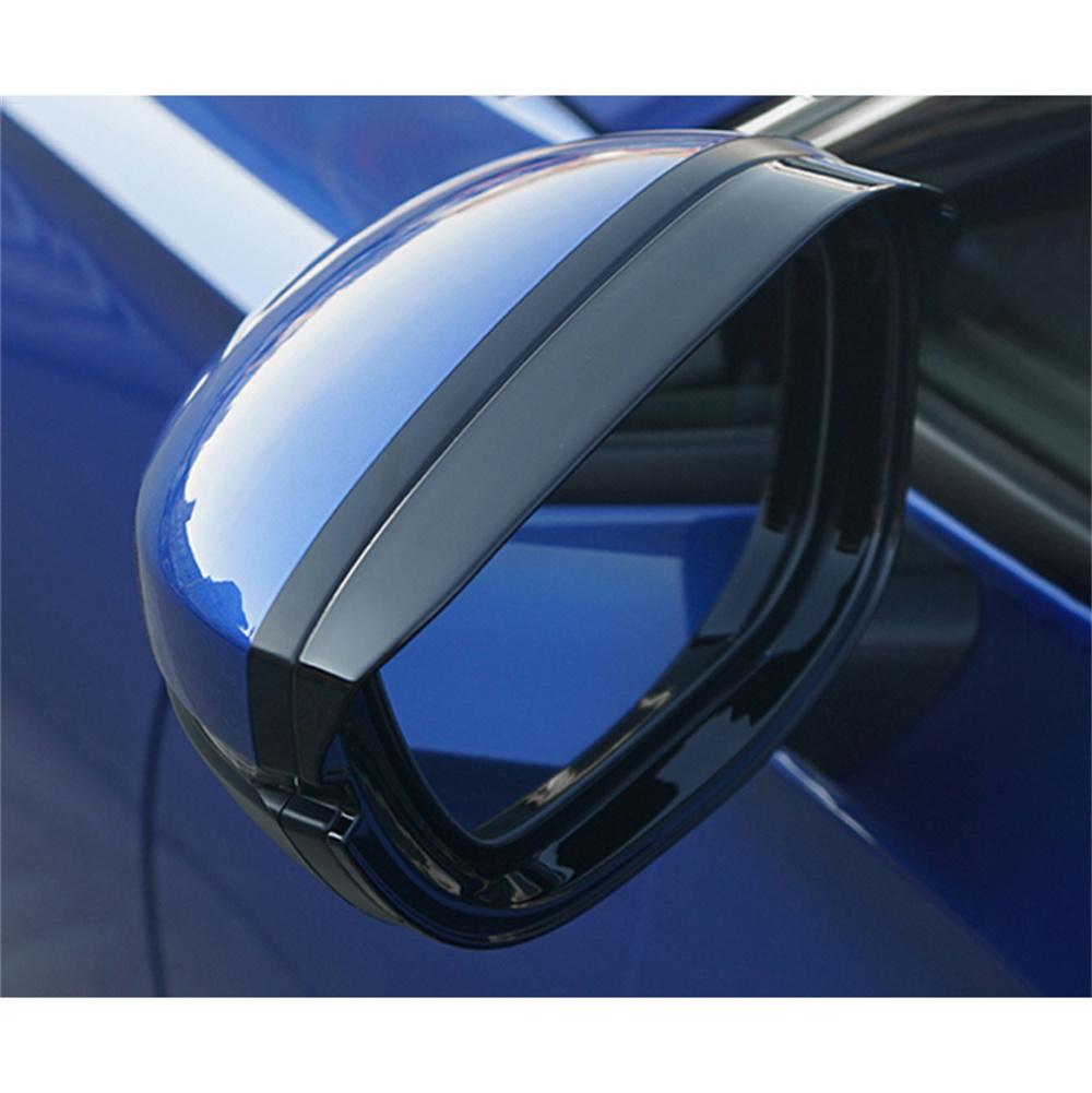 Glossy Black Exterior Rearview Mirror Cover Trim For 2022 Honda Civic 11th Gen