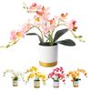 Potted Plant Silk Butterfly Orchid Simulated Bonsai Orchid New Fake Phalaenopsis
